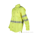 Βαμβάκι Hi Vis φλόγα επιβραδυντική βιομηχανική εργασία πουκάμισο